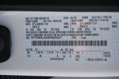 2025 Ford F-150 LARIAT