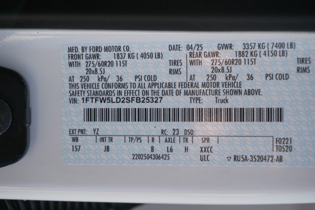 2025 Ford F-150 LARIAT