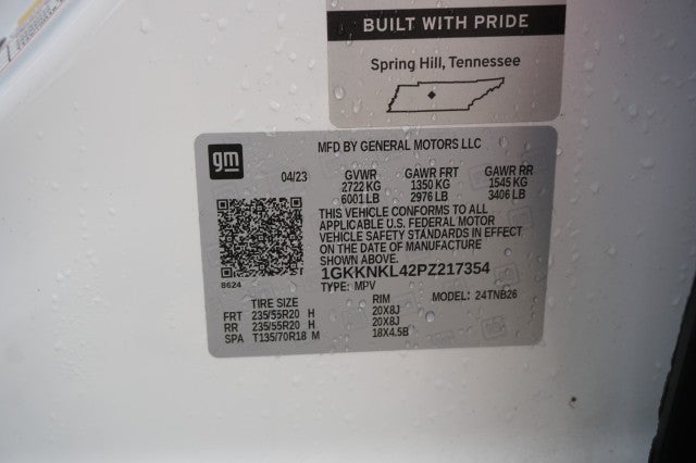 2023 GMC Acadia SLE