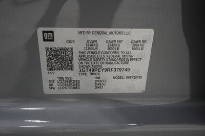 2024 GMC Sierra 2500HD AT4