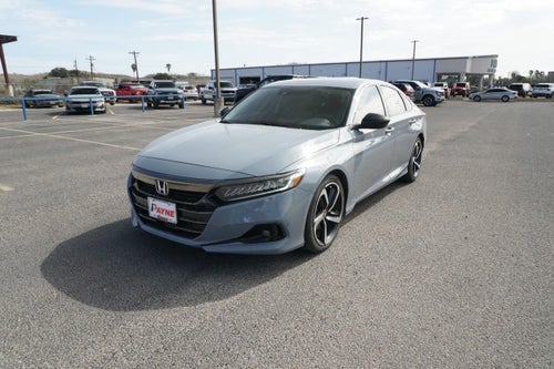 2022 Honda Accord Sedan Sport SE