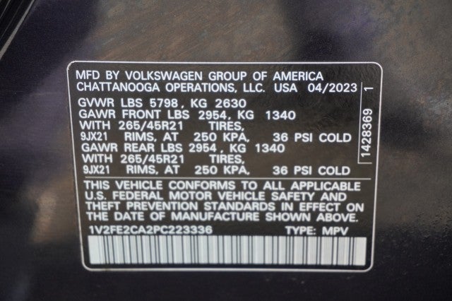 2023 Volkswagen Atlas Cross Sport 3.6L V6 SEL Premium R-Line