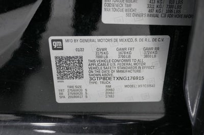 2022 GMC Sierra 1500 Limited SLT