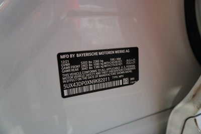 2022 BMW X3 sDrive30i