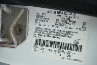 2020 Ford Transit Connect Van XL