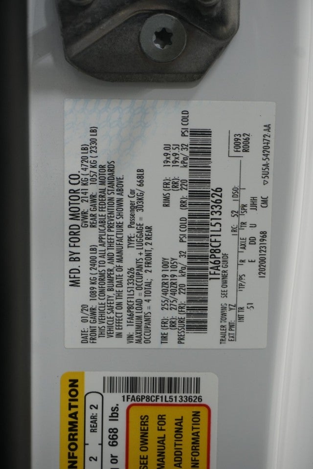 2020 Ford Mustang GT Premium