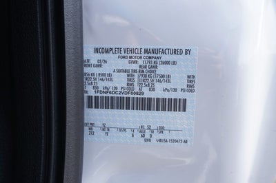 2027 Ford F-650 Straight Frame Base