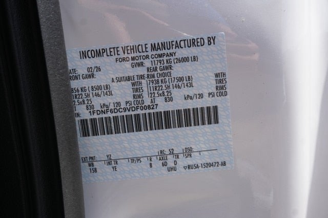 2027 Ford F-650 Straight Frame F-650 SD Diesel Straight Frame