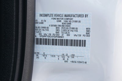 2026 Ford F-750 Straight Frame F-750 Diesel Straight Frame