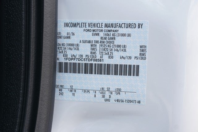 2026 Ford F-750 Straight Frame F-750 Diesel Straight Frame