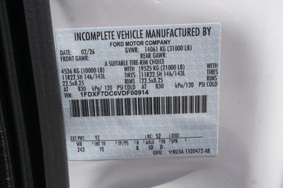 2027 Ford F-750 Straight Frame F-750 SD Diesel Straight Frame