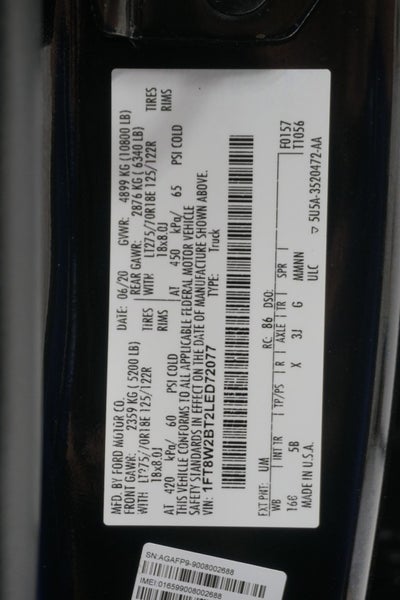 2020 Ford Super Duty F-250 SRW Harley-Davidson
