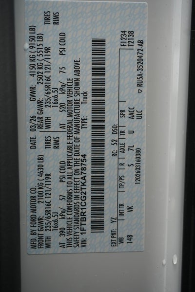 2026 Ford Transit Cargo Van Base