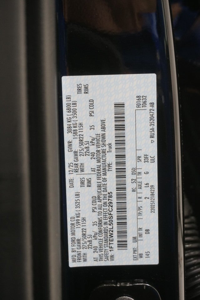 2025 Ford F-150 Lobo