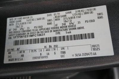 2021 Ford F-150 SHELBY