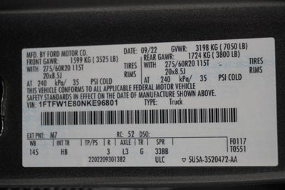 2022 Ford F-150 LARIAT