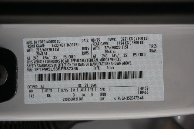 2025 Ford F-150 LARIAT