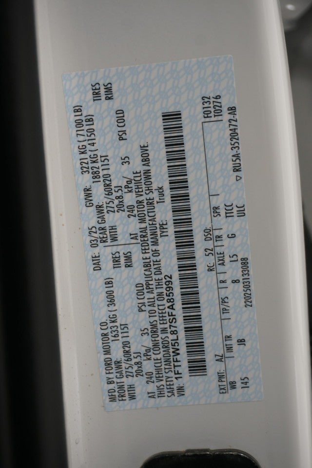 2025 Ford F-150 LARIAT