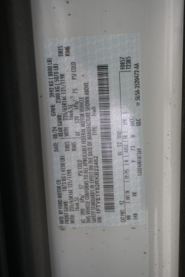 2024 Ford Transit Cargo Van Base