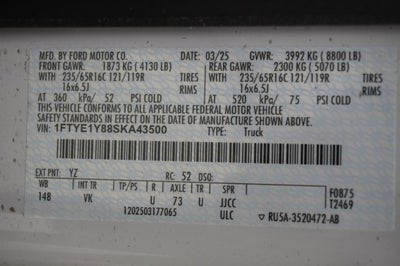 2025 Ford Transit Cargo Van Base