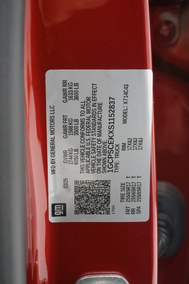 2025 Chevrolet Colorado 2WD LT