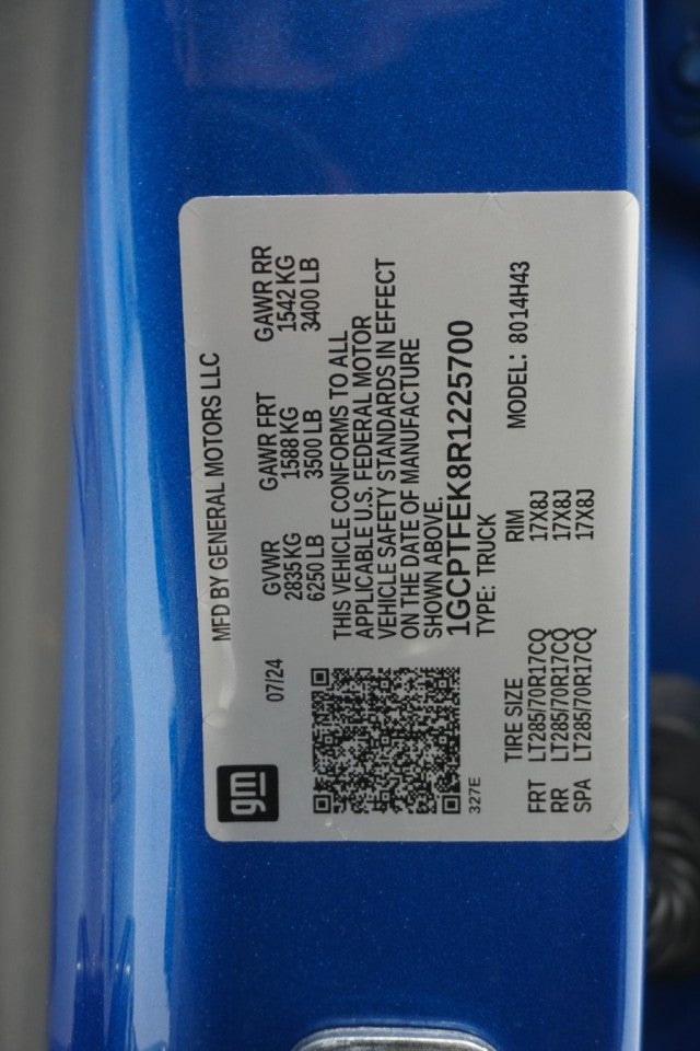 2024 Chevrolet Colorado 4WD ZR2