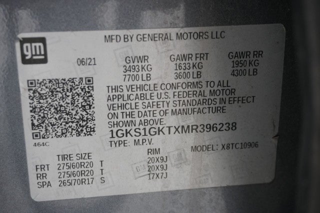 2021 GMC Yukon XL SLT