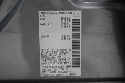 2024 Nissan Altima 2.5 SR