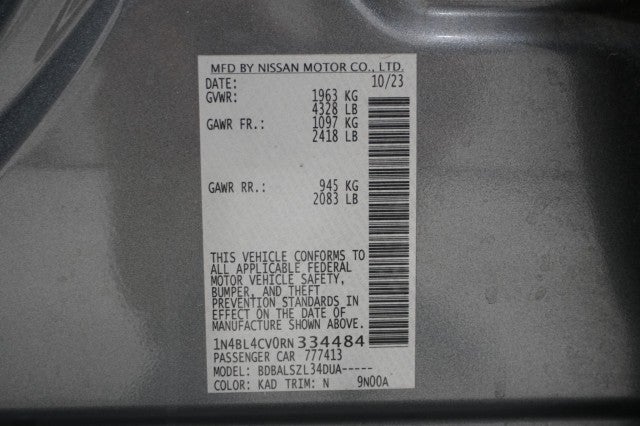 2024 Nissan Altima 2.5 SR