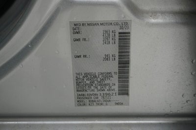 2024 Nissan Altima 2.5 SV