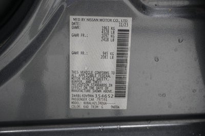 2024 Nissan Altima 2.5 SV