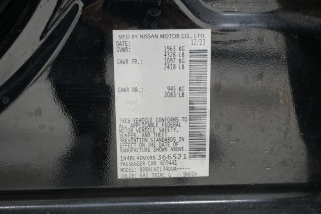 2024 Nissan Altima 2.5 SV