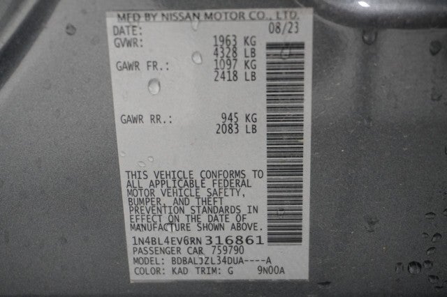 2024 Nissan Altima 2.5 SL
