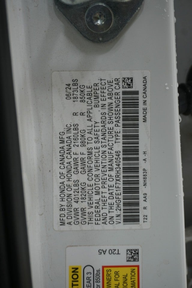 2024 Honda Civic Sedan EX