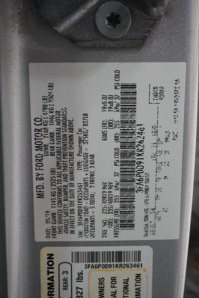 2019 Ford Fusion Titanium