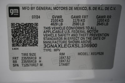 2025 Chevrolet Equinox FWD RS