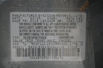 2019 Nissan Sentra S