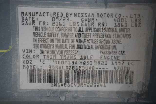 2024 Nissan Sentra SV