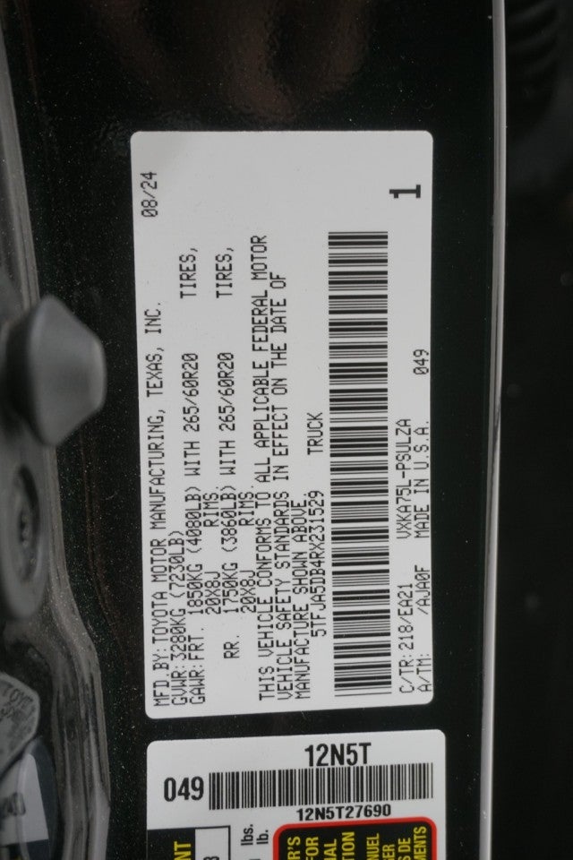 2024 Toyota Tundra 4WD Limited