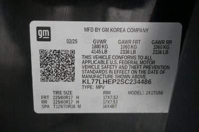 2025 Chevrolet Trax LT