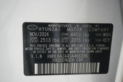 2025 Hyundai Sonata SEL