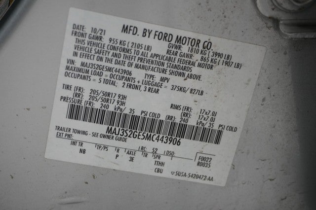 2021 Ford EcoSport SE